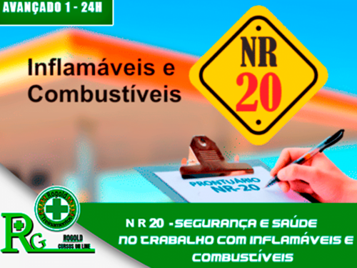 NR 20 – Segurança e Saúde no Trabalho com Inflamáveis e Combustíveis – Avançado 1(semipresencial)