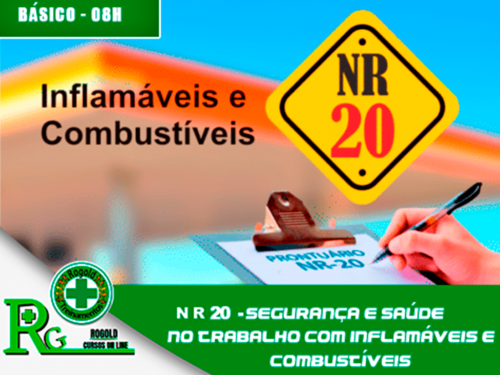NR 20 – Segurança e Saúde no Trabalho com Inflamáveis e Combustíveis – Básico  (semipresencial)